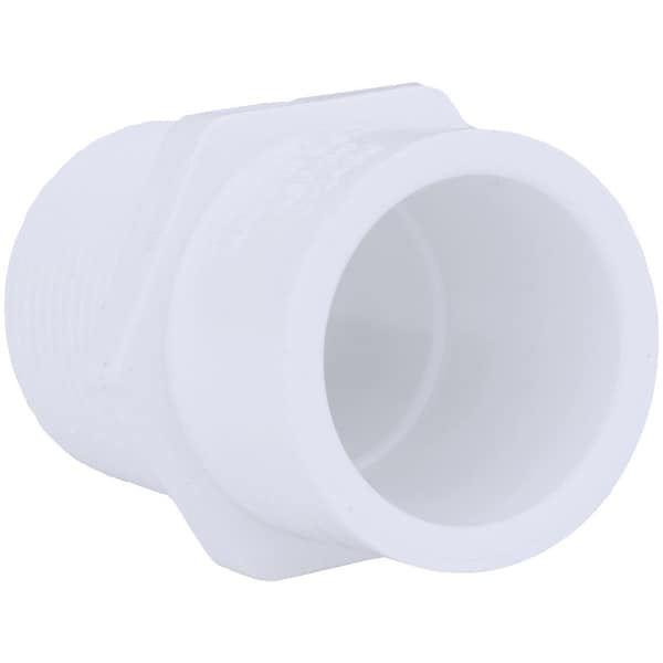 Charlotte Pipe And Foundry 3/4 In. x 1 In. Schedule 40 Male PVC Adapter PVC 02110 0800HA - main